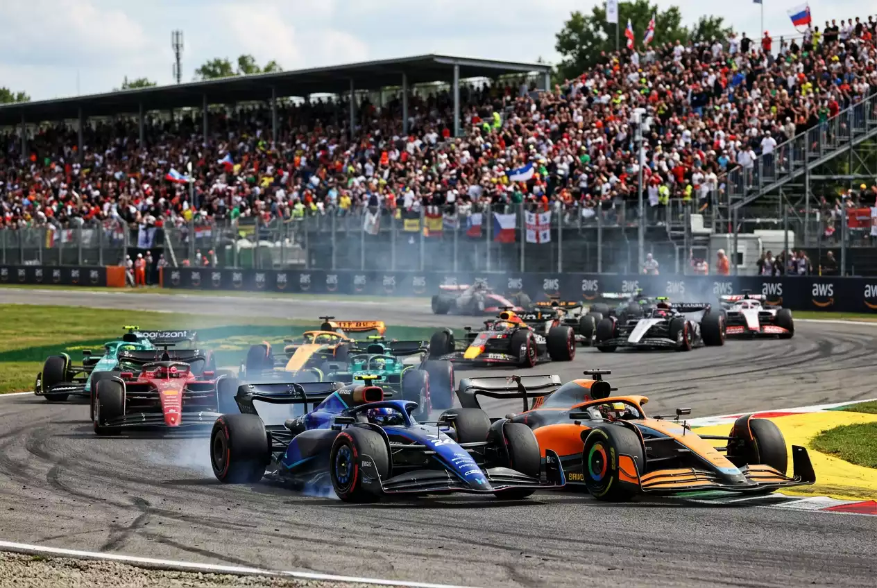 Formula 1 sprint race start with compressed field creating unique betting opportunities